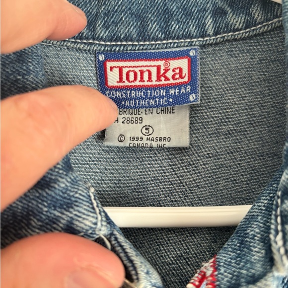 EUC Vintage Tonka Boys 5T Denim Jacket - Picture 4 of 6